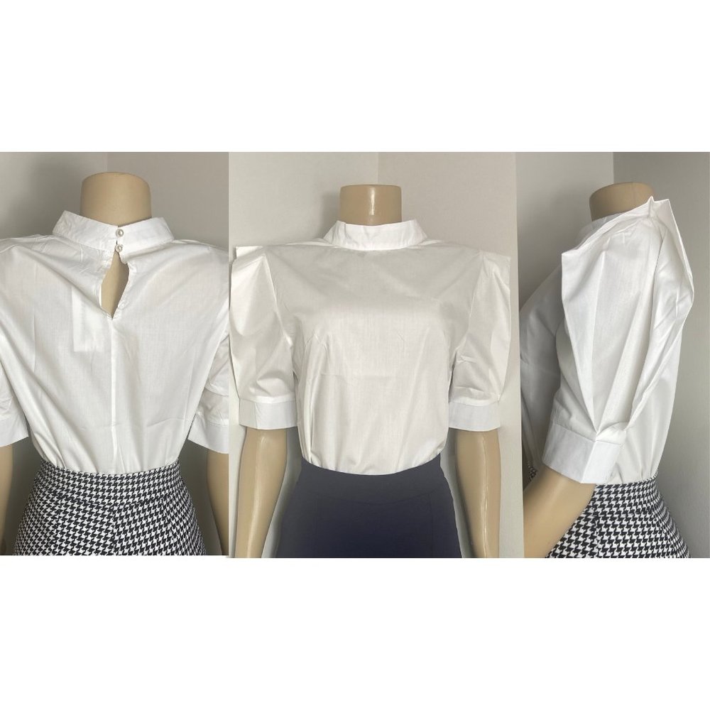 WHITE BLOUSE - Picture 2 of 2
